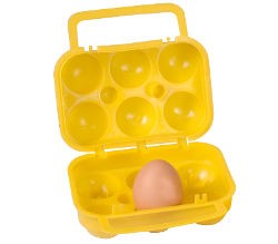 Kampa Egg Carry Case - 6 Eggs