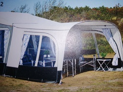 Camp-let Living Plus Sun Canopy (no front wall)