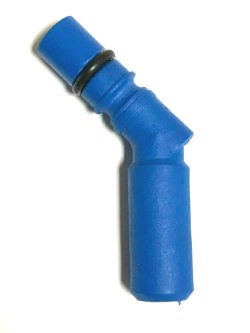 Reich Tap Tail Connector 12mm Blue-Push Fit