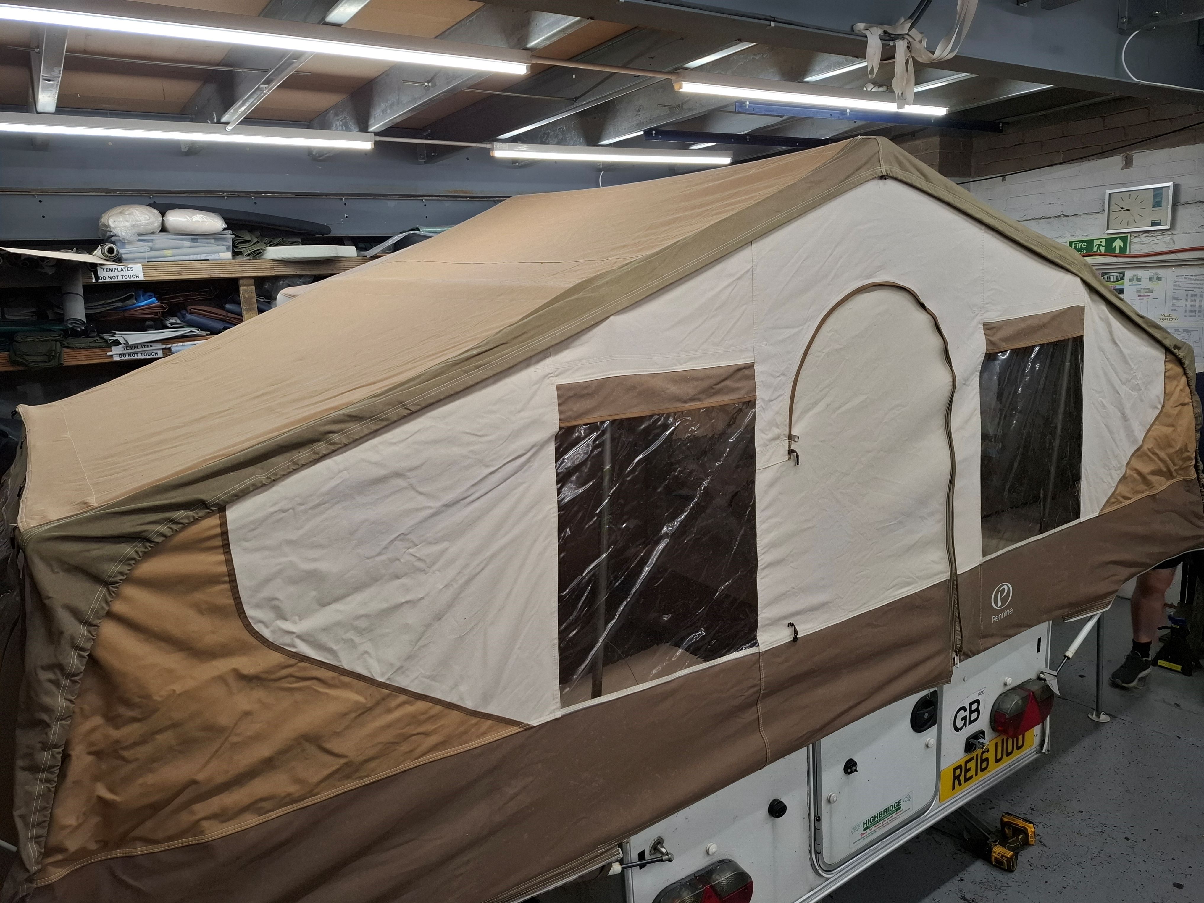 Pennine Fiesta Cabin Canvas Beige
