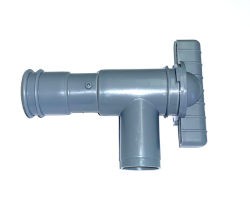 28mm Grey Drainage Tap - Waste Water
