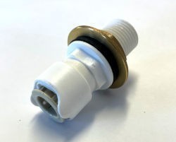 Bulkhead Adapter 1/2" BSP Whale