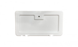 White NBB Battery Box Door - Snake