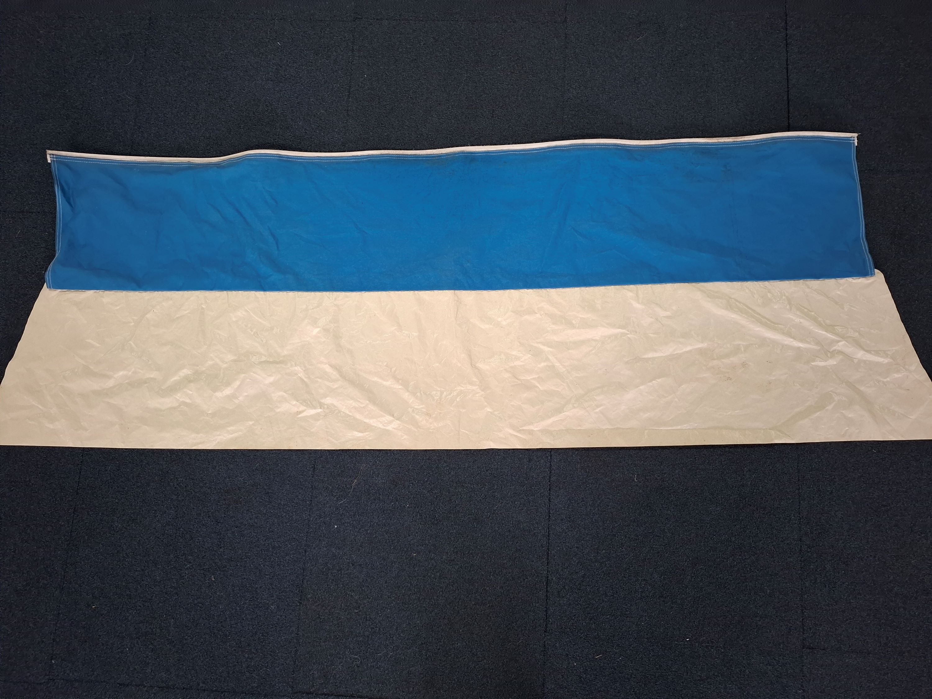 Pennine Fiesta Blue Front Skirt/Draft Excluder