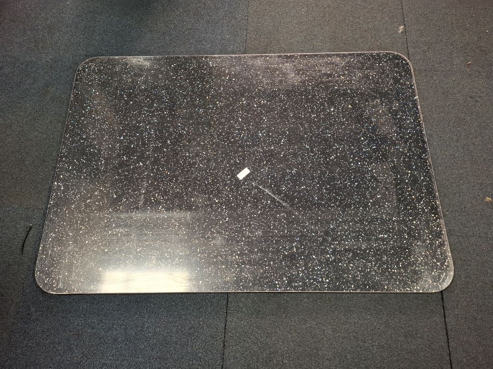 Pennine Black Marble Effect Table Top