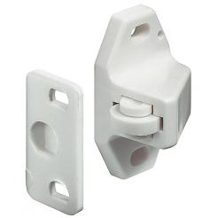 White Plastic Roller Catch