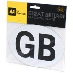 AA Magnetic GB Car Plate Sticker