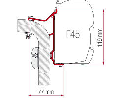Fiamma Adapter Hymer Van / B2