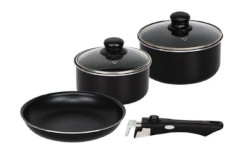 Anthena Cookware Set with Detachable Handle