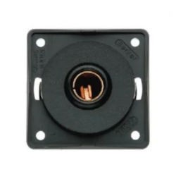 Berker 12V Single Pole Socket Anthracite