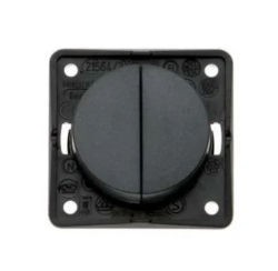 Berker 12V Twin Rocker Switch Anthracite
