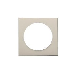 Berker Single Frame Stainless Steel