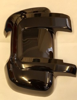 Wing Mirror Protection Covers Black - Ducato Campervan