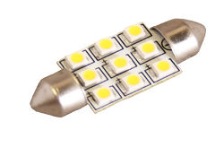 12 Volt LED Festoon Bulb - 5 Watt S8.5 Cap