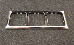 C-Line 3 Way Face Plate - CSG Gloss Chrome