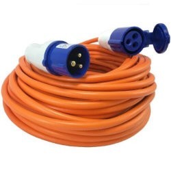 Caravan Mains Electric Hookup Lead - 25m Royal