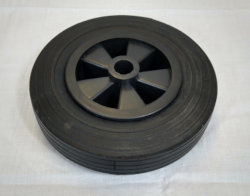 Hard Plastic Jockey wheel 190mm x 57mm