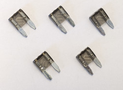 Crusader Mini Blade Fuse 5 Pack - 2 Amp