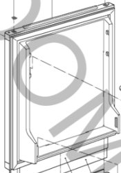 Dometic Fridge Door RM4210