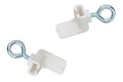 Curtain Track End Stops Plastic