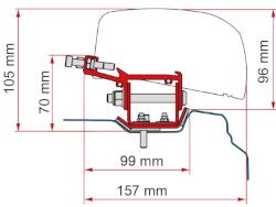 Fiamma Kit F40 - Renault Trafic L2