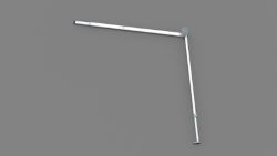 Fiamma Caravanstore 13/14 Leg and Rafter Assembly - 225 Right Hand