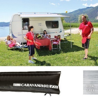 Fiamma Caravanstore XL 410 - Black / Royal Grey