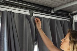 Fiamma Curtains Kit Dark Grey - 2 Pcs