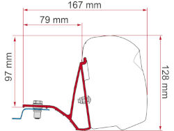Fiamma F43 Kit Vivaro Trafic Deep Black