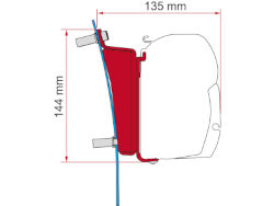 Fiamma F45 Kit Ford Transit Mk8 H3