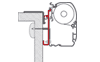 Fiamma Adapter Kit Rapido 9