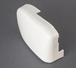 Fiamma F45 Plus - Left Hand Outer End Cap White