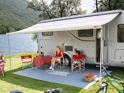 Fiamma F45 L Awning - Motorhome Awning - Polar White Case