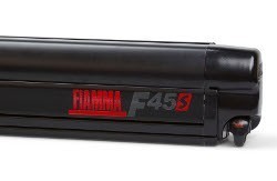 Fiamma F45 S Motorhome Awning - Deep Black Case