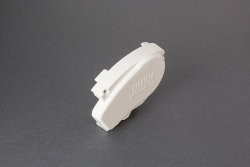 Fiamma F65 S Right Hand Outer End Cap - Polar White > 9319000