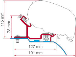 Fiamma F65 Kit Ducato H3 After 06/2006
