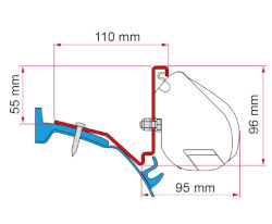 Fiamma Kit F35 Ford Custom Capland / Capfun