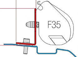 Fiamma Kit F35 Nissan NV200