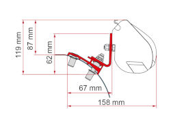 Fiamma Kit F35 Pro Adapter PSA