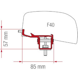 Fiamma Kit F40 Nissan NV350