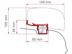 Fiamma Kit F40 VW T5/T6 2023