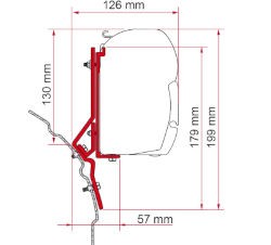 Fiamma Kit VW T4 - VW T4 Lift Roof