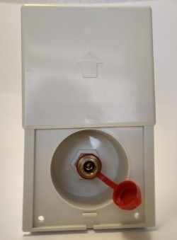 Gas BBQ Point Outlet Box and Lid