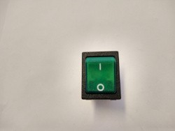 Dometic Fridge Rocker Switch Green