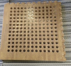 Interlocking Floor Tiles Wood Effect x4