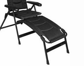 Isabella footrest for chair - Black