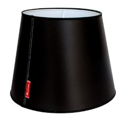 Isabella Lamp shade Plain tall Black Chintz (1 pcs)