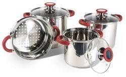 Kampa Dometic Space Saver Deluxe Steel Cookset	