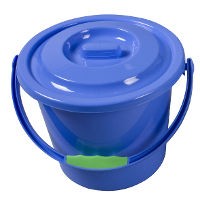 Kampa plastic Bucket with Lid - 9L