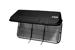 Fiamma Ultra-Box 360 Rear Box - Deep Black
